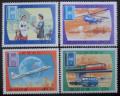 Poštovní známky KLDR 1977 Poštovní služby Mi# 1629-32