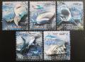 Poštovní známky Guinea-Bissau 2013 Žraloci Mi# 6748-52 Kat 13€