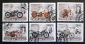 Poštovní známky Komory 2008 Staré motocykly Mi# 1837-42 Kat 14€