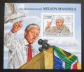 Poštovní známka Burundi 2013 Nelson Mandela neperf. Mi# Block 379 B