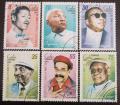 Poštovní známky Kuba 2007 Zpìváci a skladatelé Mi# 4939-44