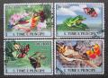 Poštovní známky Svatý Tomáš 2007 Fauna, skauting Mi# 3016-19 Kat 12€