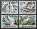 Poštovní známky Šalamounovy ostrovy 2013 Kakadu šalamounský, WWF Mi# 1676-79 Kat 9.50€
