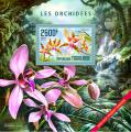 Potovn znmka Togo 2014 Orchideje Mi# Block 1019 Kat 10