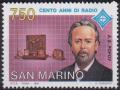 Potovn znmka San Marino 1994 Alexandr Popov, fyzik Mi# 1569
