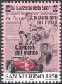Potovn znmka San Marino 1996 Noviny La Gazzetta dello Sport, 100. vro Mi# 1675