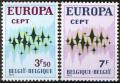 Potovn znmky Belgie 1972 Evropa CEPT Mi# 1678-79