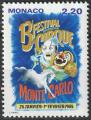 Potovn znmka Monako 1987 Cirkus Mi# 1825