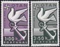 Potovn znmky Portugalsko 1960 NATO, 10. vro Mi# 878-79 Kat 4.50