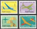 Potovn znmky Portugalsko 1960 Portugalsk Aeroklub, 50. vro Mi# 883-86 Kat 5.50