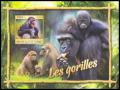 Potovn znmka Guinea 2016 Gorily Mi# Block 2674 Kat 16