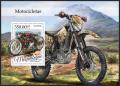 Potovn znmka Mosambik 2016 Motocykly Mi# Block 1169 Kat 20