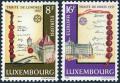 Potovn znmky Lucembursko 1982 Evropa CEPT, historick udlosti Mi# 1052-53