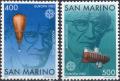 Potovn znmky San Marino 1983 Evropa CEPT, velk dla civilizace Mi# 1278-79 Kat 5