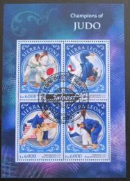 Poštovní známky Sierra Leone 2016 Judo Mi# 7638-41 Kat 11€
