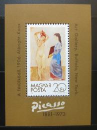 Poštovní známka Maïarsko 1981 Umìní, Picasso Mi# Block 154