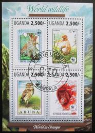 Poštovní známky Uganda 2013 Fauna WWF na známkách Mi# 3143-46 Kat 12€