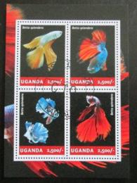 Poštovní známky Uganda 2014 Ryby Mi# 3275-78 Kat 12€