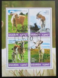 Poštovní známky Uganda 2014 Kozy Mi# 3295-98 Kat 12€