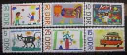 DDR 1967 Dìtské kresby Mi# 1280-85