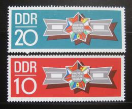 Poštovní známky DDR 1970 Bratøi ve zbrani Mi# 1615-16