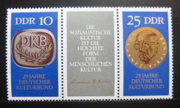 Poštovní známky DDR 1970 Kulturní spolek Mi# 1592-93