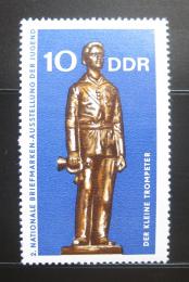 Poštovní známka DDR 1970 Mladý trumpetista Mi# 1613