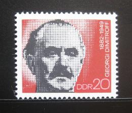 Poštovní známka DDR 1972 Jiøí Dimitrov Mi# 1784