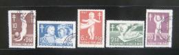 Poštovní známky Finsko 1947 Vývoj dítìte Mi# 341-45
