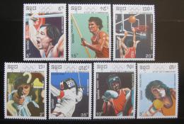 Poštovní známky Guinea-Bissau 1989 LOH Barcelona Mi# 1041-47