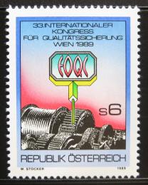 Poštovní známka Rakousko 1989 Kongres EOQC Mi# 1970