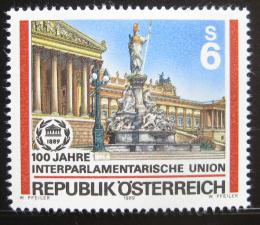 Poštovní známka Rakousko 1989 Budova parlamentu ve Vídni Mi# 1964