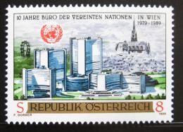 Poštovní známka Rakousko 1989 Budovy OSN ve Vídni Mi# 1966
