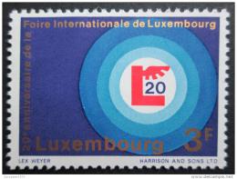 Poštovní známka Lucembursko 1968 Mezinárodní veletrh Mi# 774