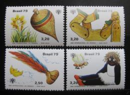 Poštovní známky Brazílie 1979 Mezinárodní rok dìtí Mi# 1742-45