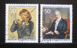 Poštovní známky Západní Berlín 1969 Osobnosti Mi# 346-47