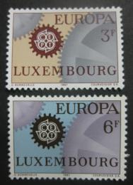 Poštovní známky Lucembursko 1967 Evropa CEPT Mi# 748-49