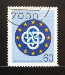 Poštovní známka Západní Berlín 1984 Ministerská konference Mi# 721