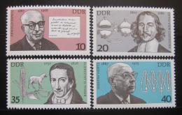 Poštovní známky DDR 1977 Osobnosti Mi# 2199-2202