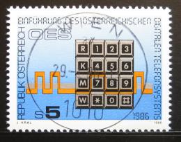 Poštovní známka Rakousko 1986 Digitálni telefonní služba Mi# 1838