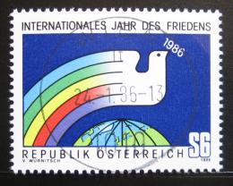 Poštovní známka Rakousko 1986 Mezinárodní rok míru Mi# 1837