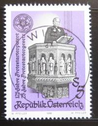 Poštovní známka Rakousko 1986 Protestantský zákon Mi# 1864