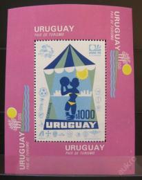 Poštovní známka Uruguay 1974 Turistika Mi# Block 20 Kat 40€