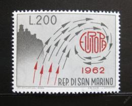 Poštovní známka San Marino 1962 Evropa CEPT