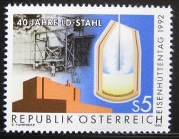 Poštovní známka Rakousko 1992 Ocelárna LD Mi# 2063
