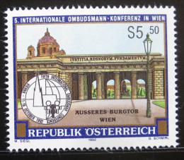 Poštovní známka Rakousko 1992 Konference ombudsmanù Mi# 2076