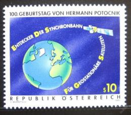 Poštovní známka Rakousko 1992 Obìh satelitù Mi# 2082