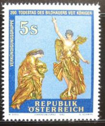 Poštovní známka Rakousko 1992 Sochy, Veit Koniger Mi# 2083
