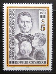 Poštovní známka Rakousko 1988 Svatý John Bosco Mi# 1909