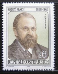 Poštovní známka Rakousko 1988 Ernst Mach, lékaø Mi# 1911